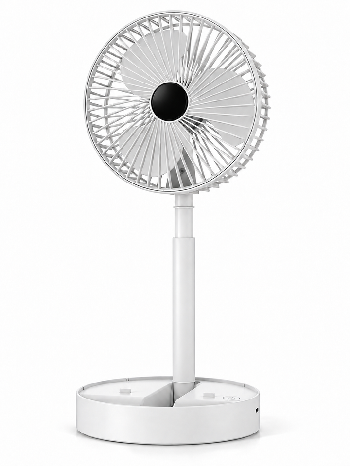 Ventilador Plegable Portátil con Soporte para Móvil